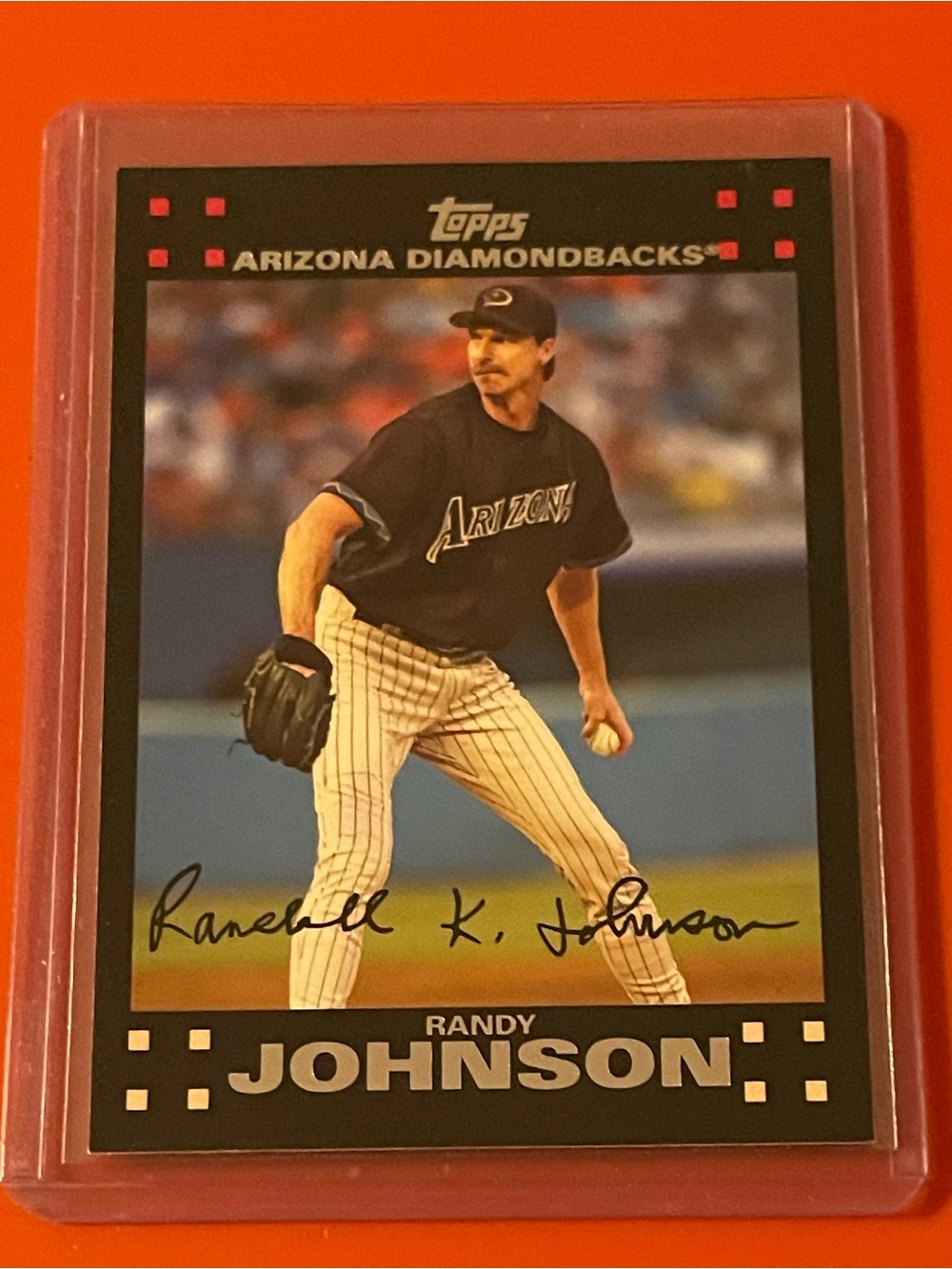 Randy Johnson #560 2007 Topps Baseball Trading Card